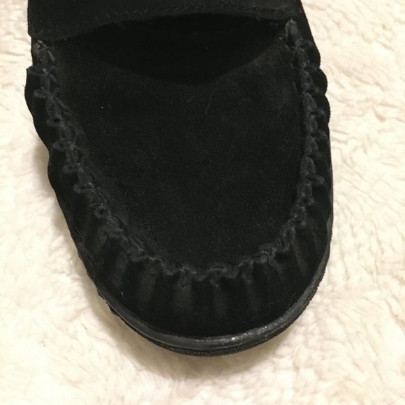 NWOT Grizzleez Black Leather Monk Strap Chukkas - Picture 9 of 15